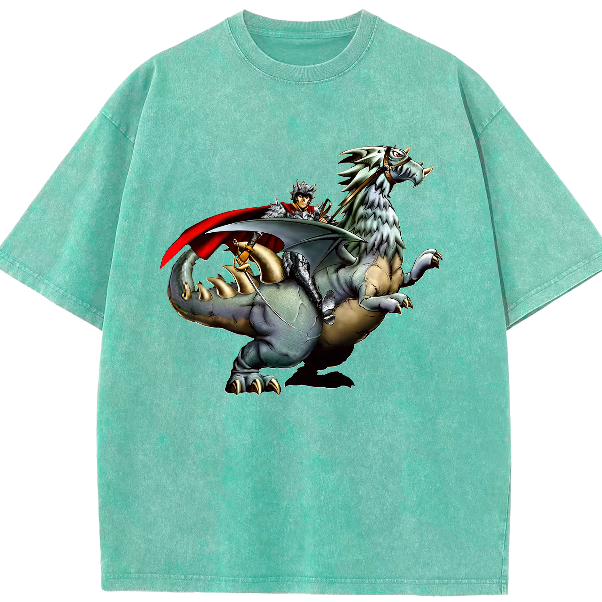 （画像用） 遊☆戯☆王 Yu-Gi-Oh! 綿100% ヴィンテージ風 半袖Tシャツ（フロントプリント）
